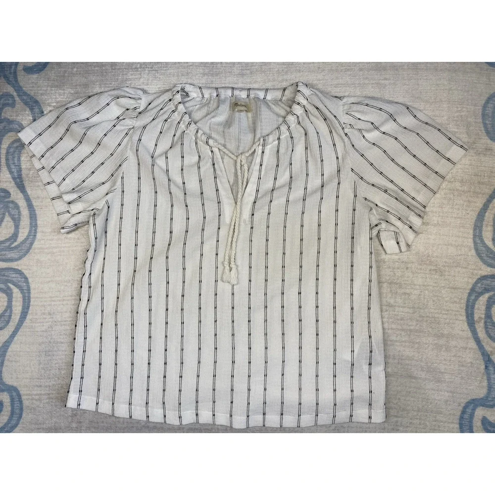 Madewell tie neck